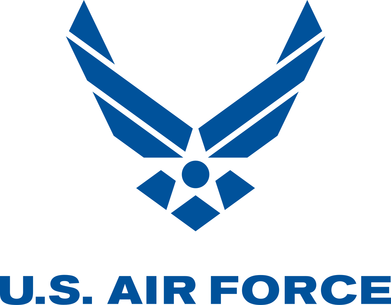 US Air Force Logo Solid Colour.svg